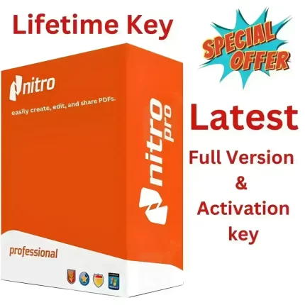 Nitro Pro 13 PDF Editor Product Key Lifetime 1PC